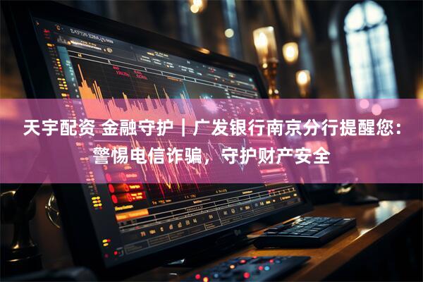 天宇配资 金融守护｜广发银行南京分行提醒您：警惕电信诈骗，守护财产安全